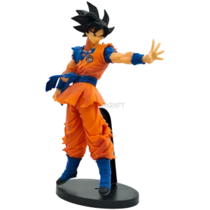 24CM Goku action figure from Dragon Ball Z in orange and blue outfit collectible statue