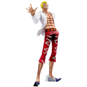 Donquixote Doflamingo One Piece action figure standing pose 29CM collectible