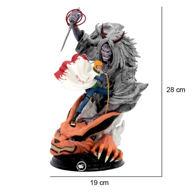 Minato Namikaze action figure with Death Reaper and Kurama 29CM Naruto anime collectible statue Let me know if you need category tags, meta descriptions, or bundled offer suggestions.
