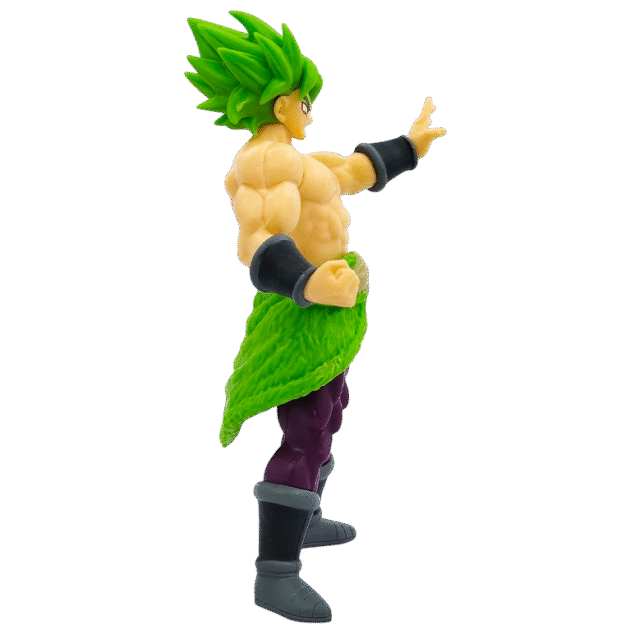 18CM Broly action figure Dragon Ball Super collectible in green-haired Super Saiyan form Let me know if you want similar content for bundle offers or category pages.