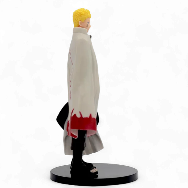 Premium Naruto Hokage Action Figure – Anime Collectible with White Cape and Orange Jacket for Naruto Fans