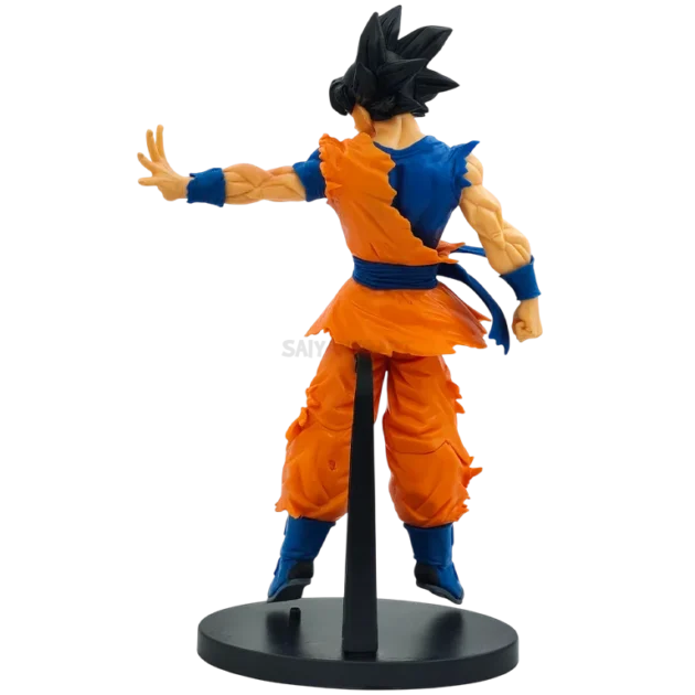 24CM Goku action figure from Dragon Ball Z in orange and blue outfit collectible statue