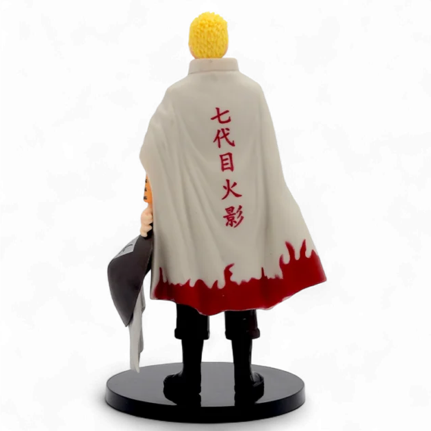 Premium Naruto Hokage Action Figure – Anime Collectible with White Cape and Orange Jacket for Naruto Fans