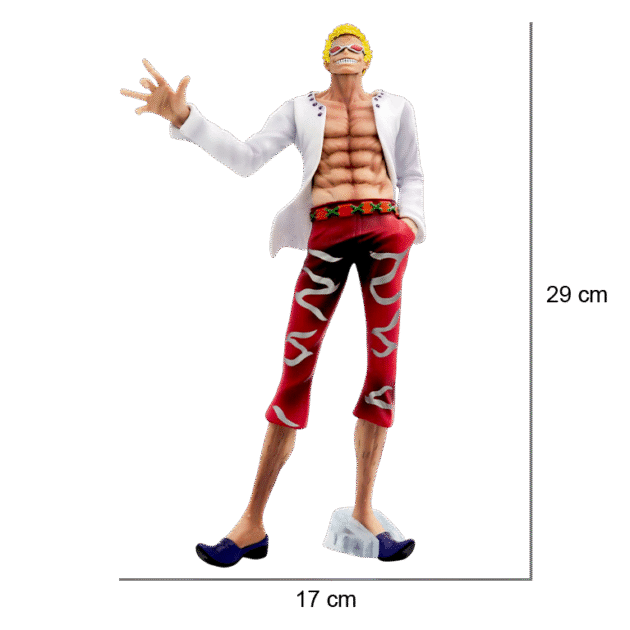 Donquixote Doflamingo One Piece action figure standing pose 29CM collectible