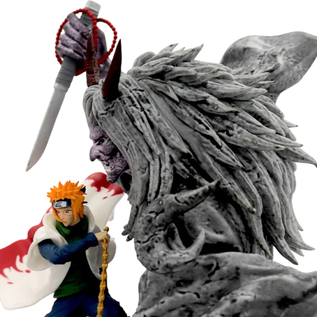 Minato Namikaze action figure with Death Reaper and Kurama 29CM Naruto anime collectible statue Let me know if you need category tags, meta descriptions, or bundled offer suggestions.