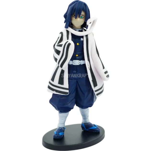 Obanai Iguro 14CM Serpent Hashira action figure with Kaburamaru from Demon Slayer
