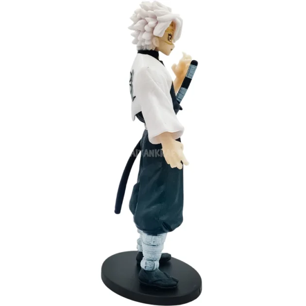 Sanemi Shinazugawa 16CM Wind Hashira action figure from Demon Slayer with Nichirin sword