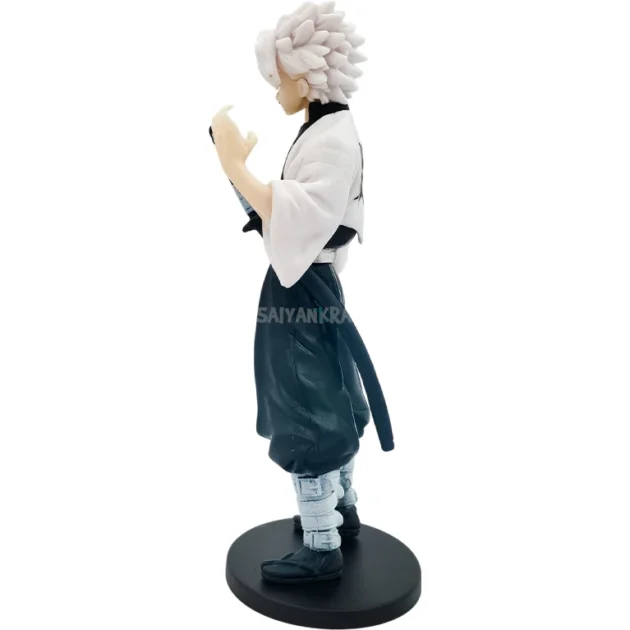 Sanemi Shinazugawa 16CM Wind Hashira action figure from Demon Slayer with Nichirin sword