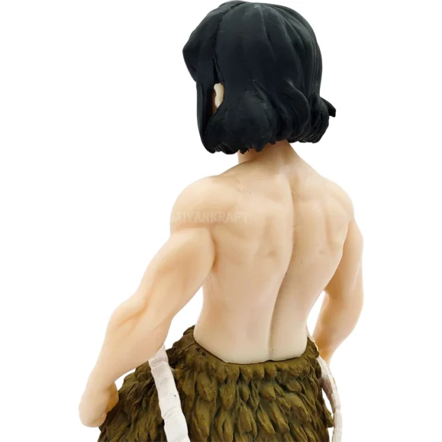 Inosuke Hashibira 15CM action figure from Demon Slayer anime unmasked version with detailed PVC sculpt
