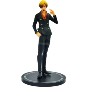 Vinsmoke Sanji 18CM One Piece anime figure collectible with detailed sculpt and suit design