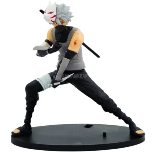 Kakashi Hatake ANBU 18cm Action Figure – Naruto Collectible Statue with Mask and Sword