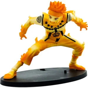 Naruto Uzumaki Biju Mode 14cm Action Figure – Naruto Shippuden Anime Collectible with Chakra Cloak