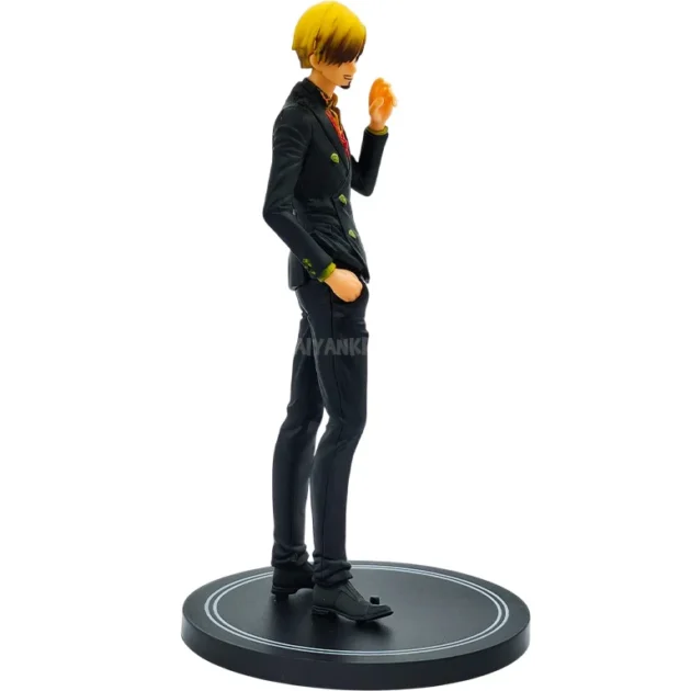 Vinsmoke Sanji 18CM One Piece anime figure collectible with detailed sculpt and suit design