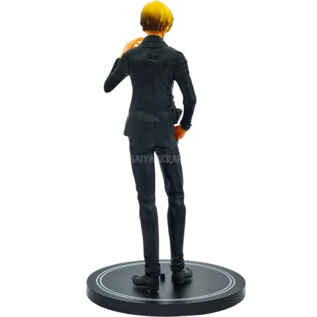 Vinsmoke Sanji 18CM One Piece anime figure collectible with detailed sculpt and suit design
