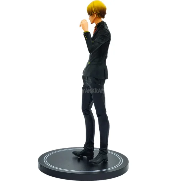 Vinsmoke Sanji 18CM One Piece anime figure collectible with detailed sculpt and suit design