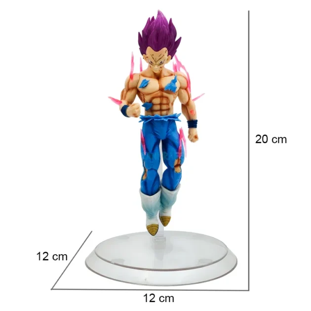 Vegeta Ultra Ego 20cm Action Figure – Dragon Ball Super Collectible with Aura Effects