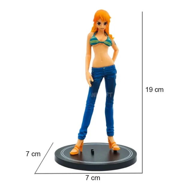 Nami One Piece 19cm Anime Figure – Collectible PVC Statue
