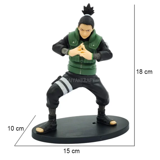 Shikamaru Nara 18cm Action Figure – Naruto Shippuden Collectible in Shadow Possession Pose